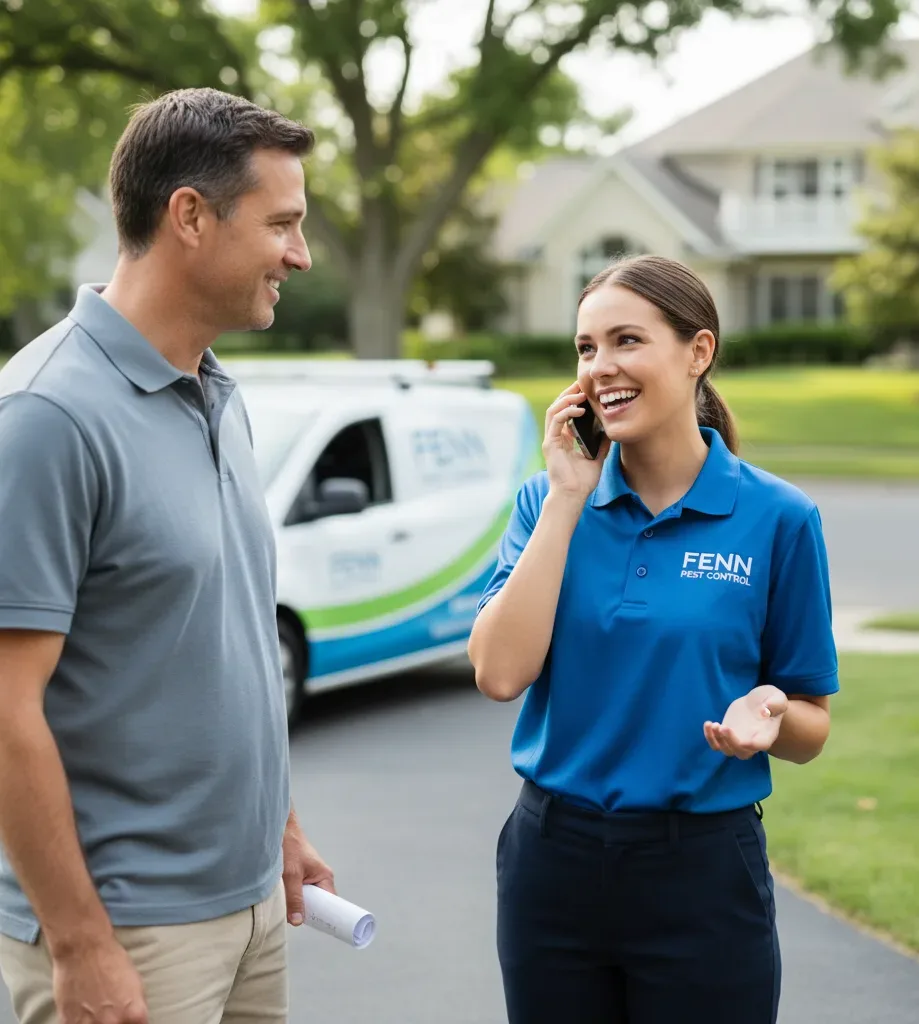 Fenn Pest Control customer support in Flatwoods